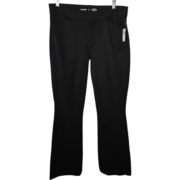 NWT Old Navy High-Rise Pixie Flare Secret Smooth Pocket Pants - Picture 1 of 3